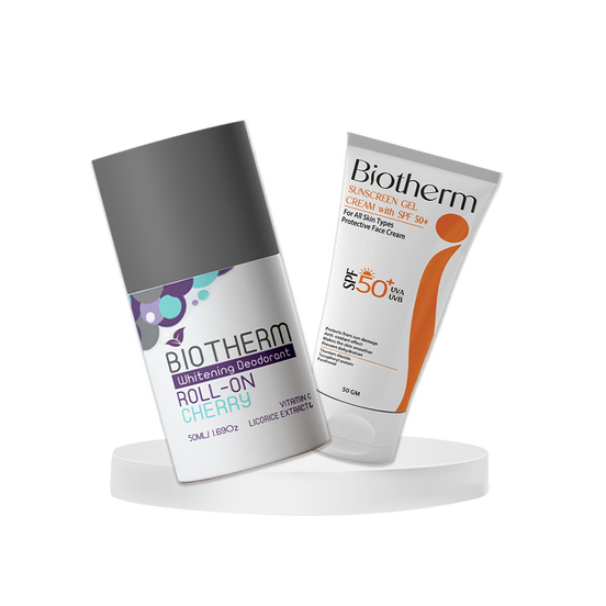 Biotherm Bundle (Sunscreen gel +Roll on Cherry)