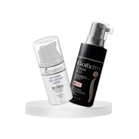 Biotherm Eye Care & Flawless Finish Duo (Eye Contour Cream + Foundation 04)