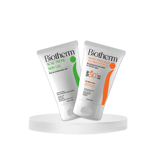 Biotherm Acne Control & Protection Duo (Acne Gel + Tinted Sunscreen)