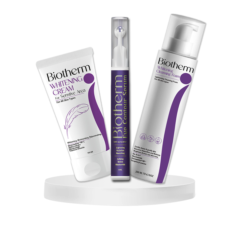 Biotherm Bundle(Foam Whitening+Eye Serum+Cream Senstive Area)