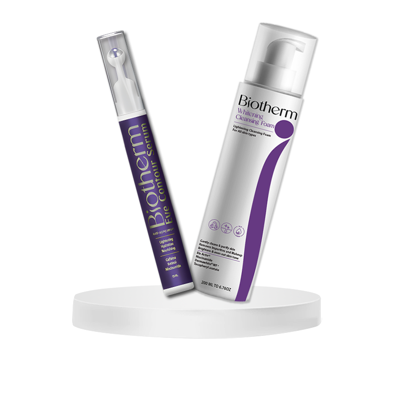 Biotherm Ultra Eye Glow Duo – Cleansing Foam+Eye Serum