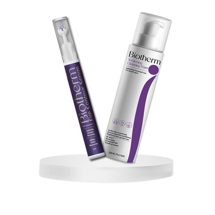 Biotherm Ultra Eye Glow Duo – Cleansing Foam+Eye Serum