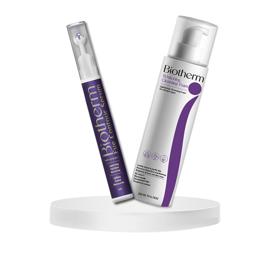 Biotherm Ultra Eye Glow Duo – Cleansing Foam+Eye Serum