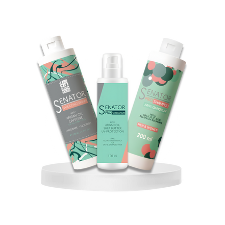 Senator Pro Anti-dandruff treatment set (serum +anti-dandruff shampoo +conditioner)
