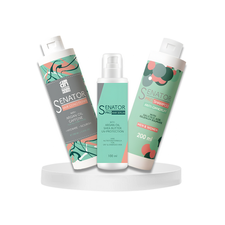 Senator Pro Anti-dandruff treatment set (serum +anti-dandruff shampoo +conditioner)