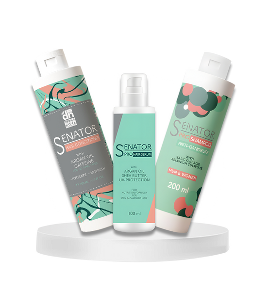 Senator Pro Anti-dandruff treatment set (serum+anti-dandruff shampoo+conditioner)