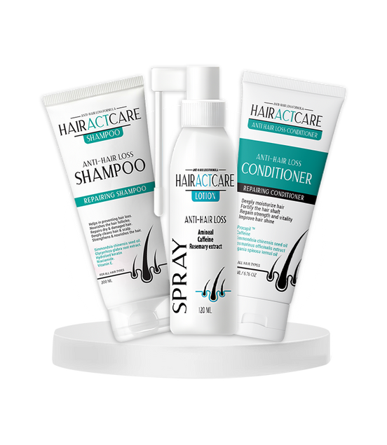 HairAct Care Anti-Hair loss set (Shampoo+conditioner+Spray)