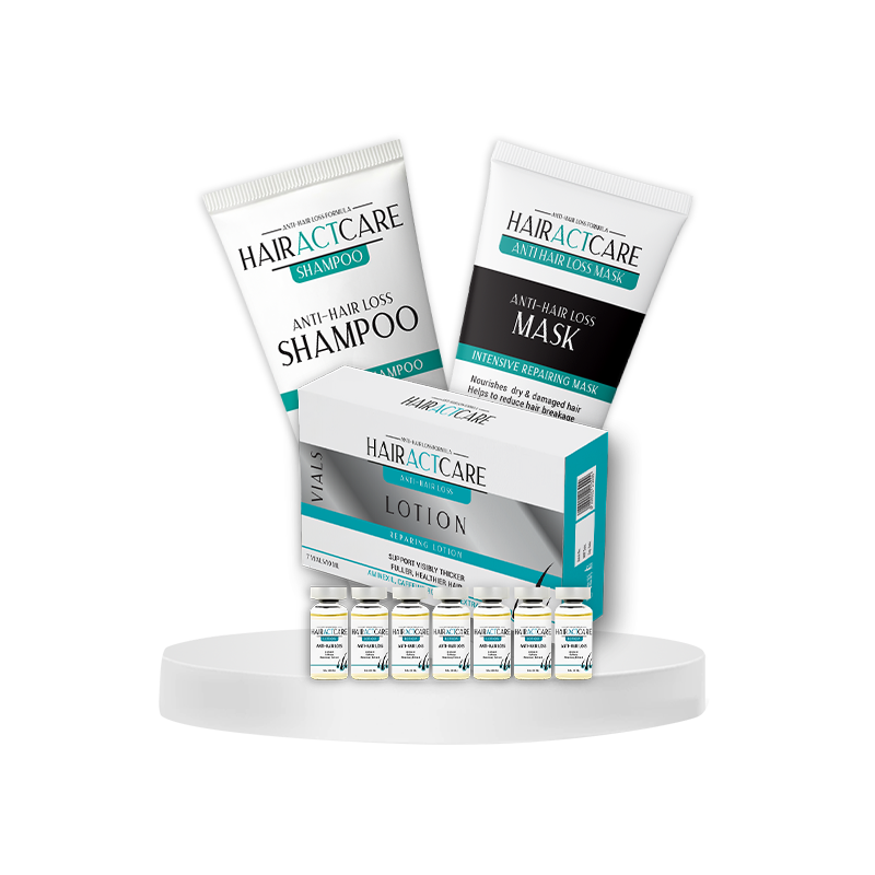 HairAct Care Anti-Hair loss set (Shampoo+Mask+Ampoules)