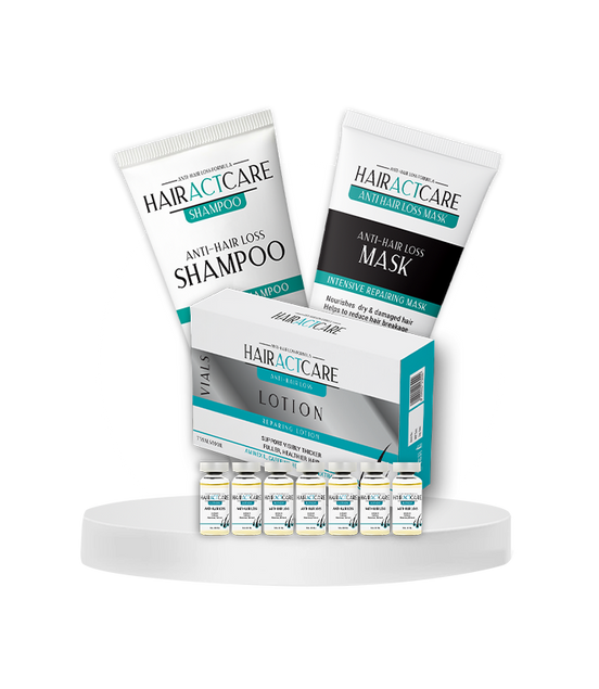 HairAct Care Anti-Hair loss set (Shampoo+Mask+Ampoules)