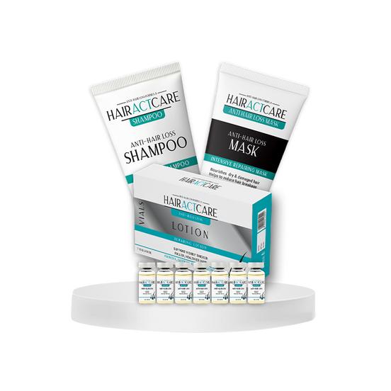 HairAct Care Anti-Hair loss set (Shampoo+Mask+Ampoules)