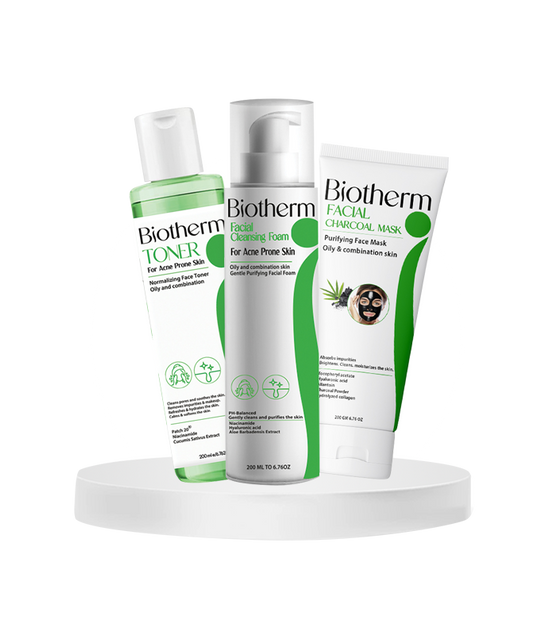 Biotherm Acne set ( Acne foam + toner + Mask)