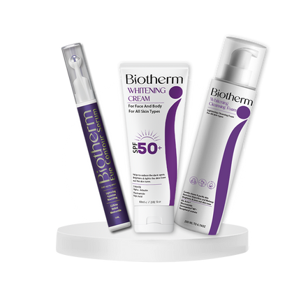 Biotherm Bundle (Foam+whitening cream+eye serum)