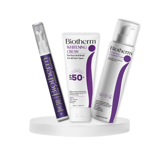 Biotherm Bundle (Foam+whitening cream+eye serum)