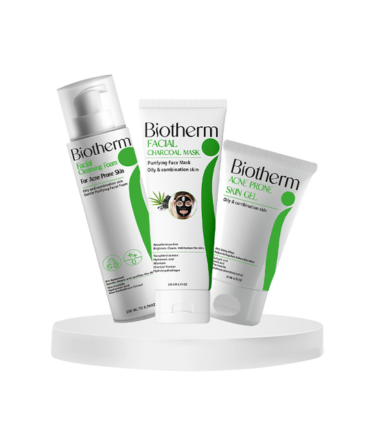 Biotherm Acne set ( Acne foam + Mask +Gel)