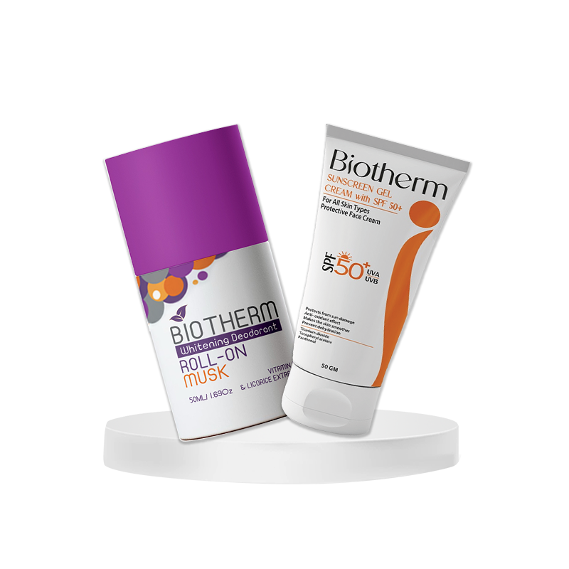 Biotherm Bundle (Sunscreen gel +Roll on Musk )