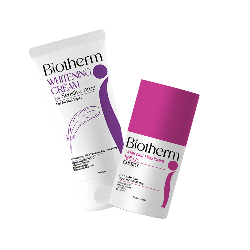 Biotherm Freshness Duo (Sensitive Area Cream + Cherry Roll-On)