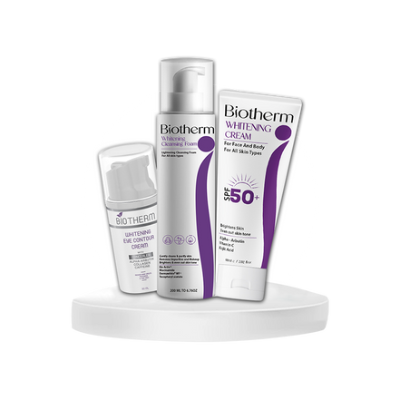 Biotherm Whitening set (foam + cream + contour)
