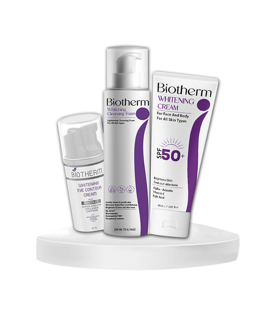 Biotherm Whitening set (foam + cream + contour)