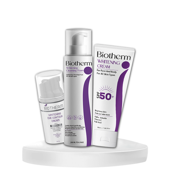 Biotherm Whitening set (foam + cream + contour)