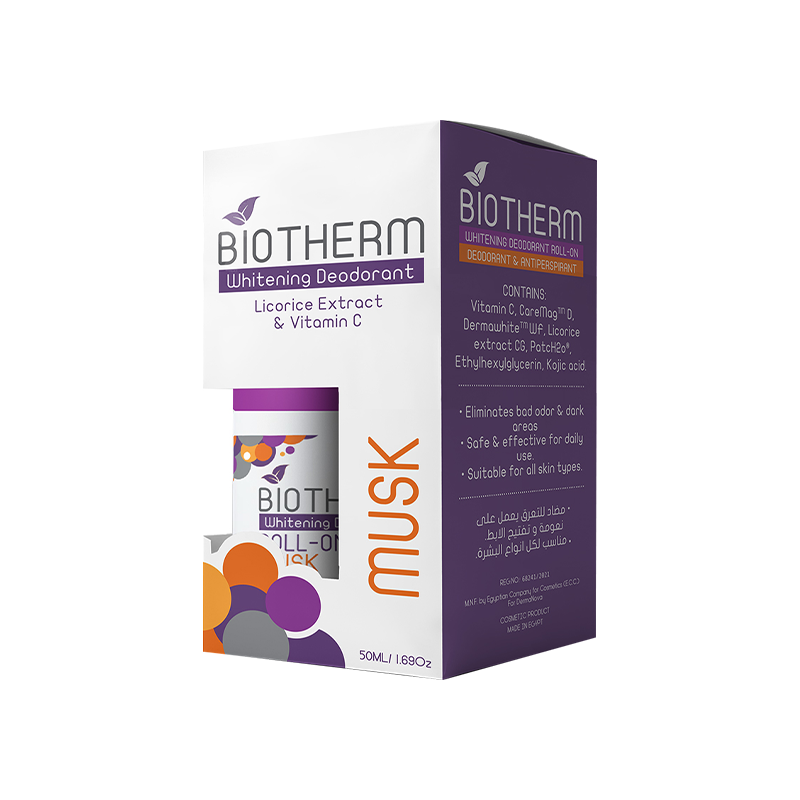 Biotherm Whitening Deodrant Roll on (musk)