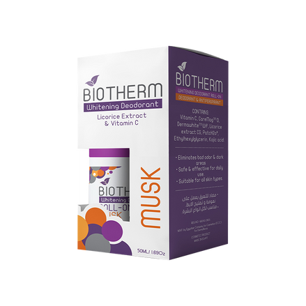 Biotherm Whitening Deodrant Roll on (musk)