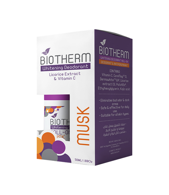 Biotherm Whitening Deodrant Roll on (musk)