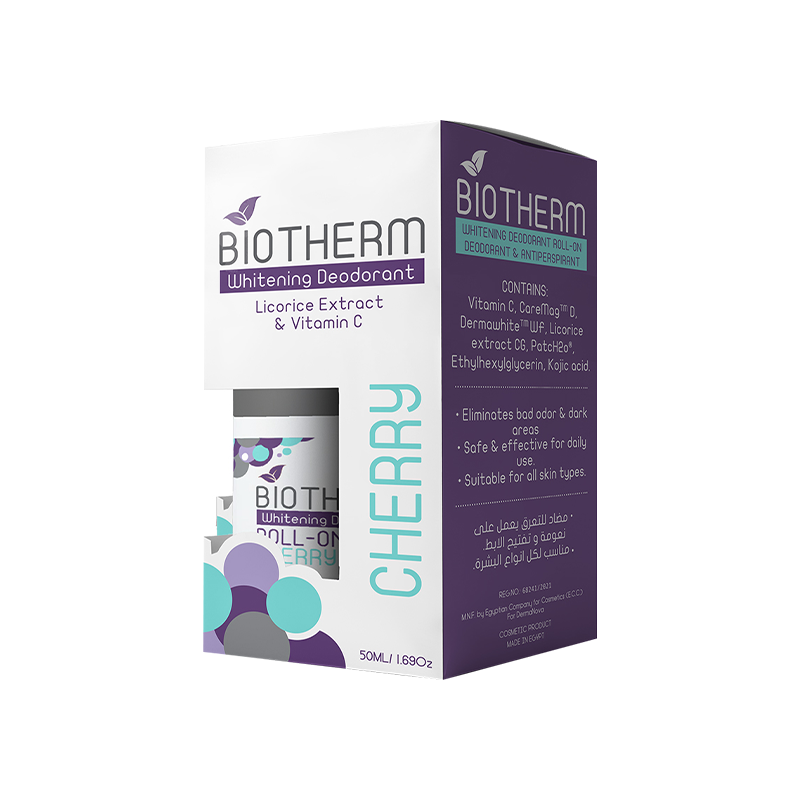 Biotherm Whitening Deodrant Roll on (Cherry)