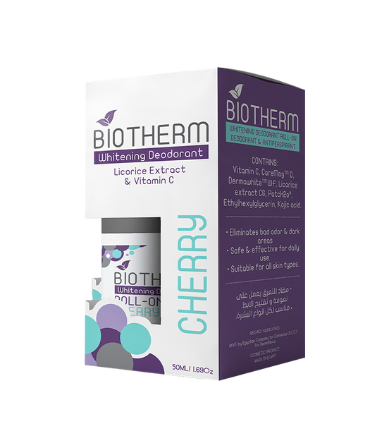 Biotherm Whitening Deodrant Roll on (Cherry)