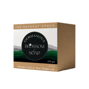 DermaNova Bloosm Soap Charcoal & Tea Tree Oil
