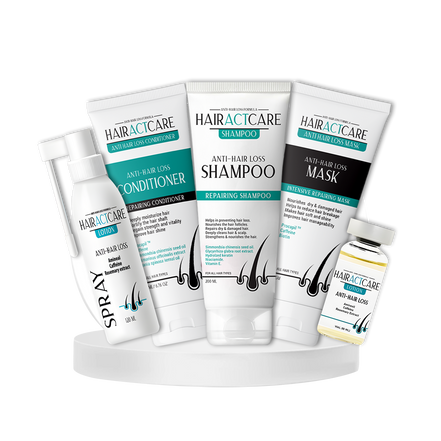 HairAct Care Offer (ampoule + Spray + Shampoo + Conditioner + Mask)