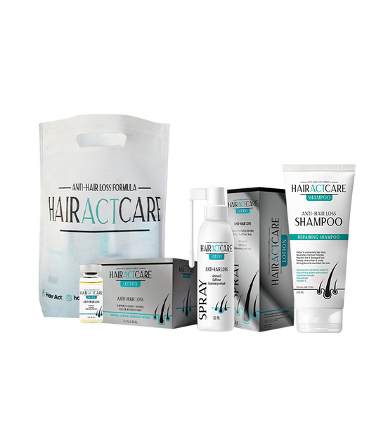 HAIRACTCARE Anti-Hair loss Treatment set (Ampoule+Spray+Shampoo)