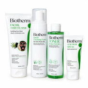 Biotherm 4-Step Acne Treatment Set (Foam – Toner – Gel – Mask)