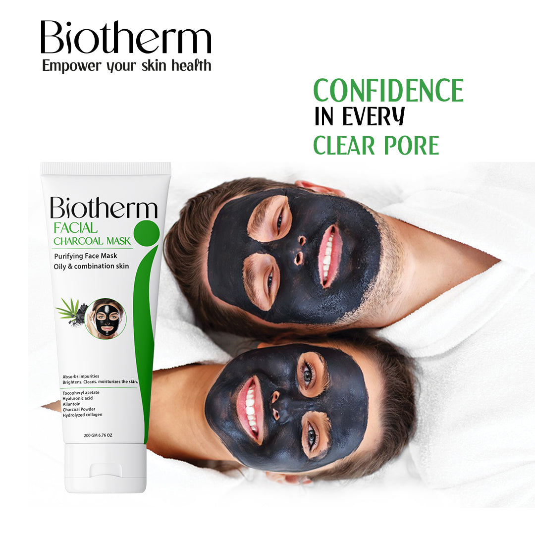 Biotherm Acne charcoal mask
