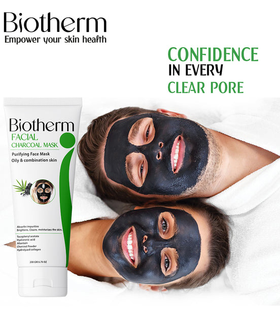 Biotherm Acne charcoal mask