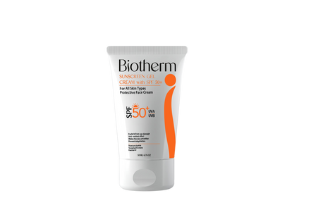 Biotherm sunscreen SPF 50+ gel cream