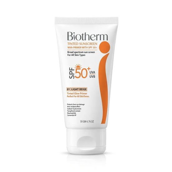 بايوثيرم صن سكرين تنتد + برايمر +SPF 50