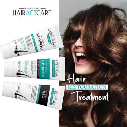 HairAct Care Anti-Hair loss set (Shampoo+conditioner+Mask)