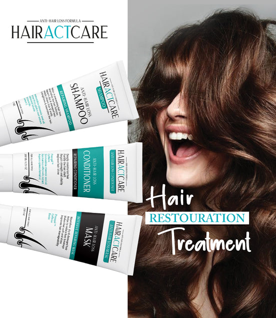 HairAct Care Anti-Hair loss set (Shampoo+conditioner+Mask)