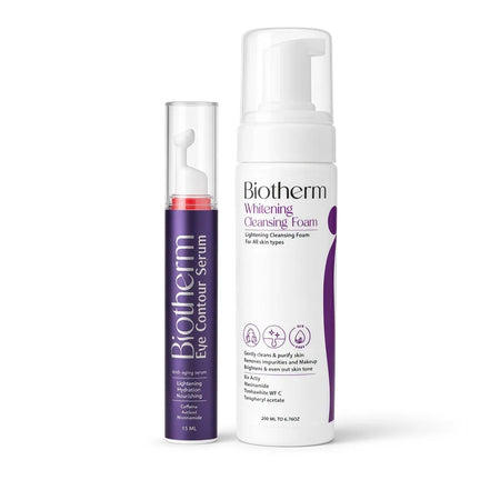 Biotherm Ultra Eye Glow Duo – Cleansing Foam+Eye Serum