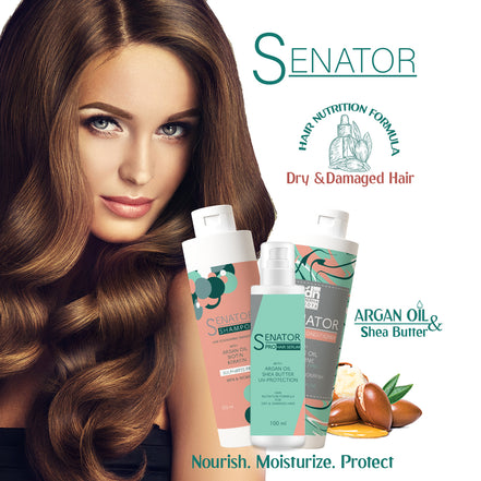 Senator Pro Repairing treatment set (serum+ shampoo+conditioner)