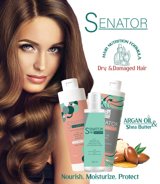 Senator Pro Repairing treatment set (serum + shampoo + conditioner)